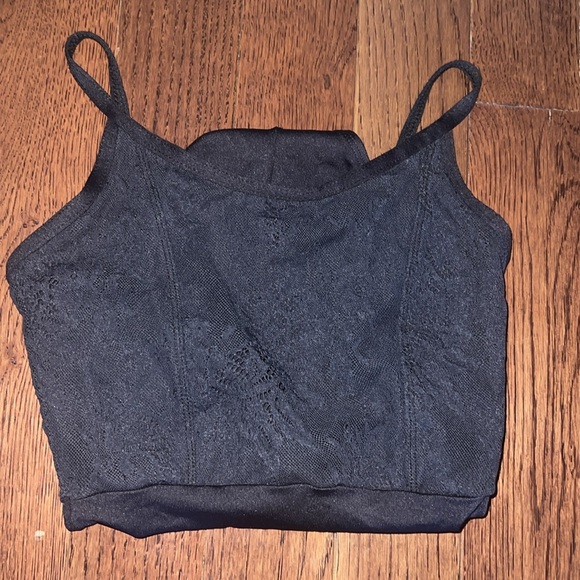 Ainslie Wear Black w/lace Ballet Leotard-sz Petite - Picture 5 of 10